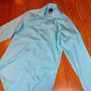 Mens Madison Small 32/33 Slim Fit Longsleeve Button Up